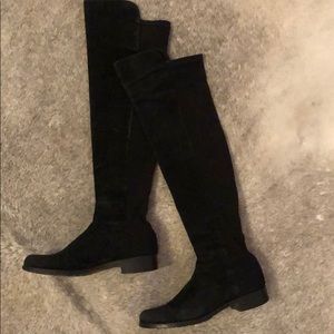Iconic Stuart Weitzman 5050 Black Boots